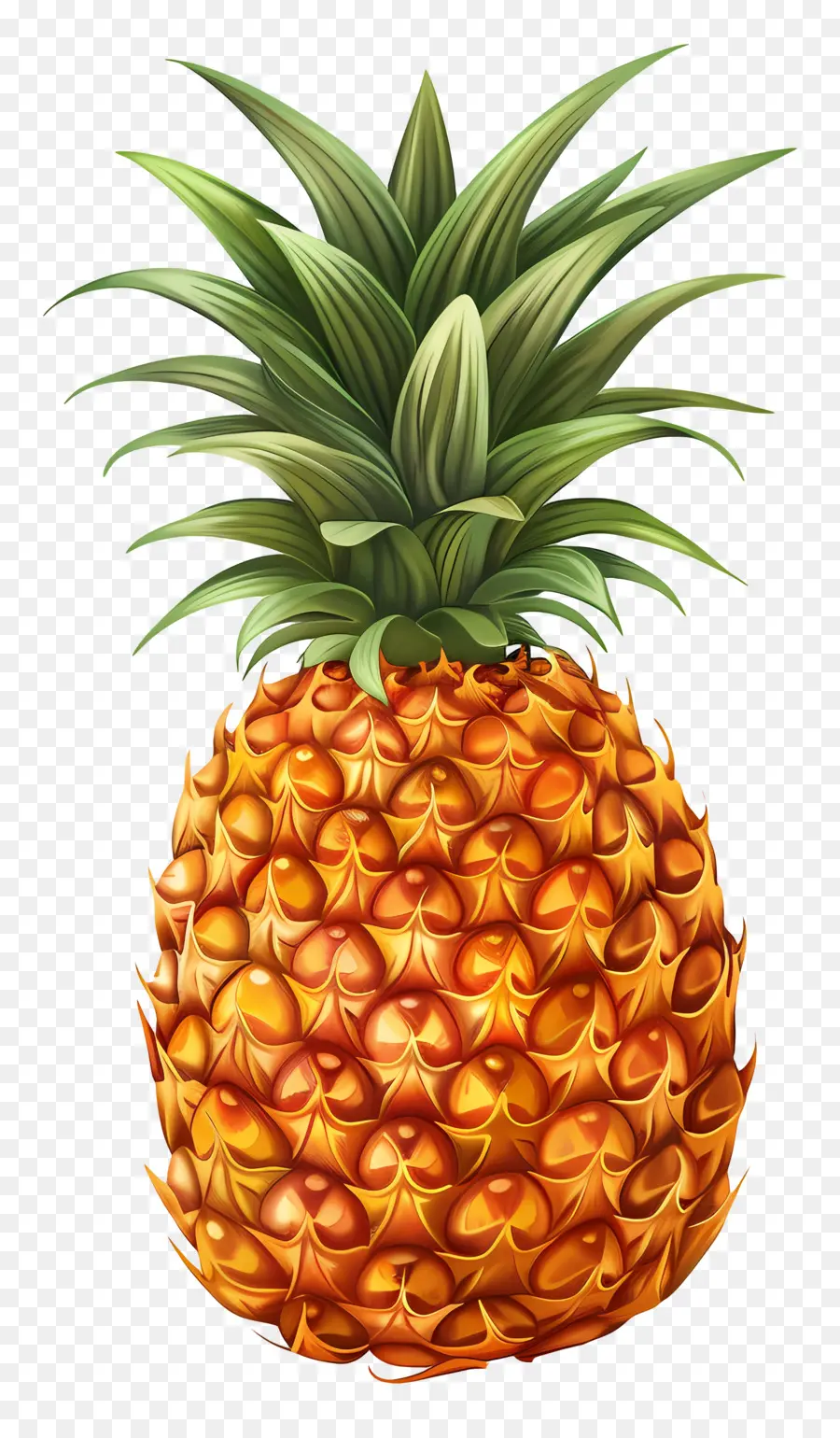 Ananas，Olgun Meyve PNG