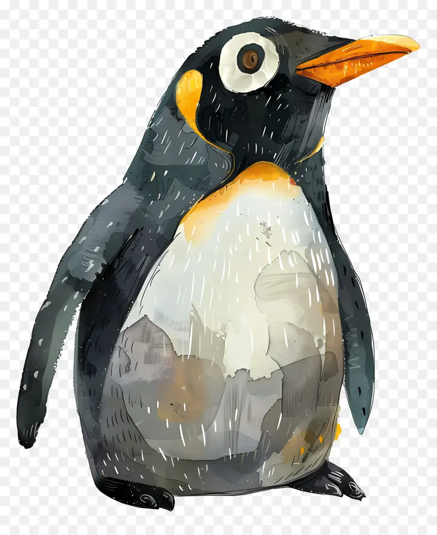 Penguen，Siyah Ve Beyaz PNG