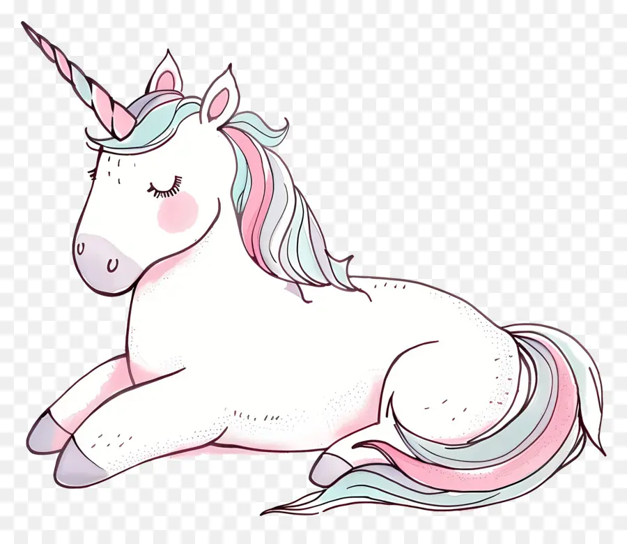 Unicorn，Karikatür Unicorn PNG