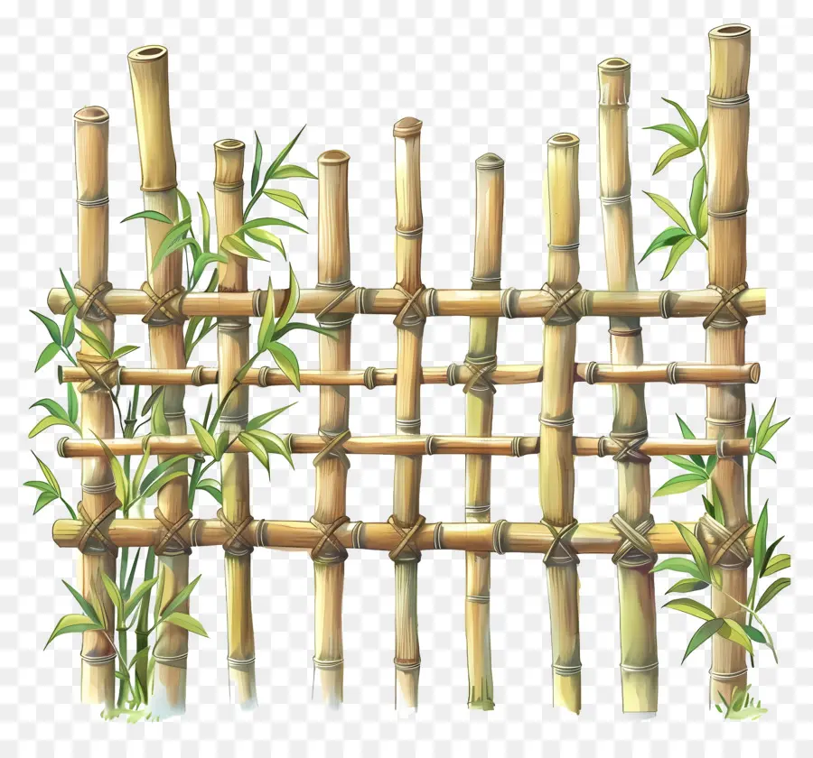 Bambu çit，Bambu Çit PNG