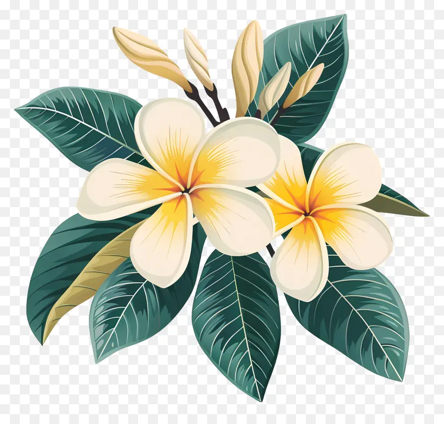 Plumeria，Çiçek PNG