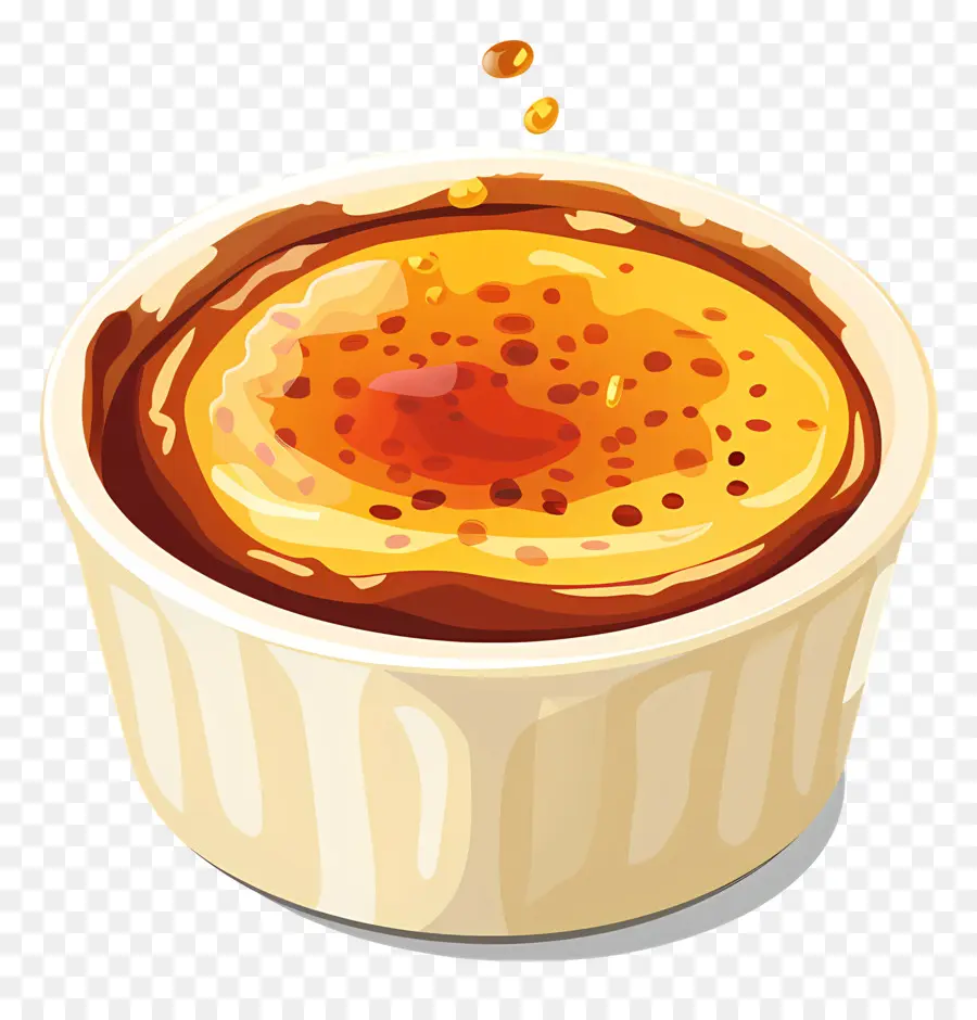 Creme Brulee，Tatlı PNG