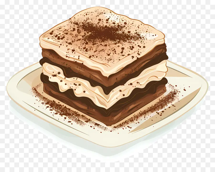 Tiramisu，Tatlı Turta PNG