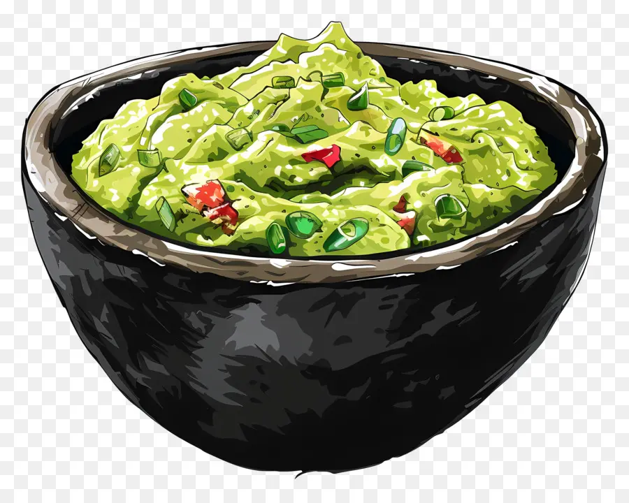 Guacamole，Avokado PNG