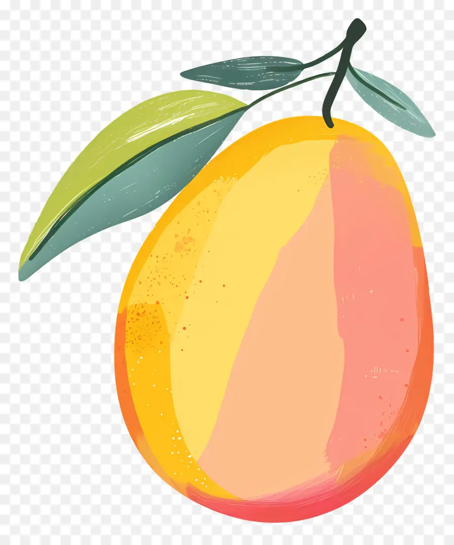 Doodle Mango，Turuncu PNG