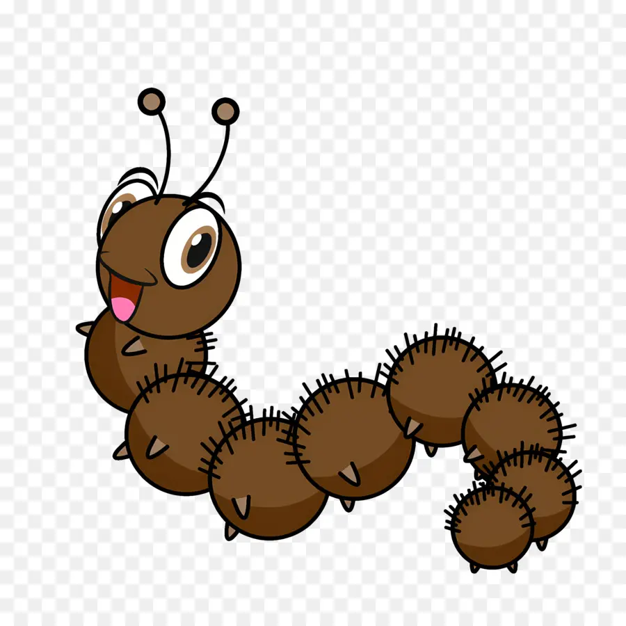 Karikatür Caterpillar，Karikatür örümcek PNG