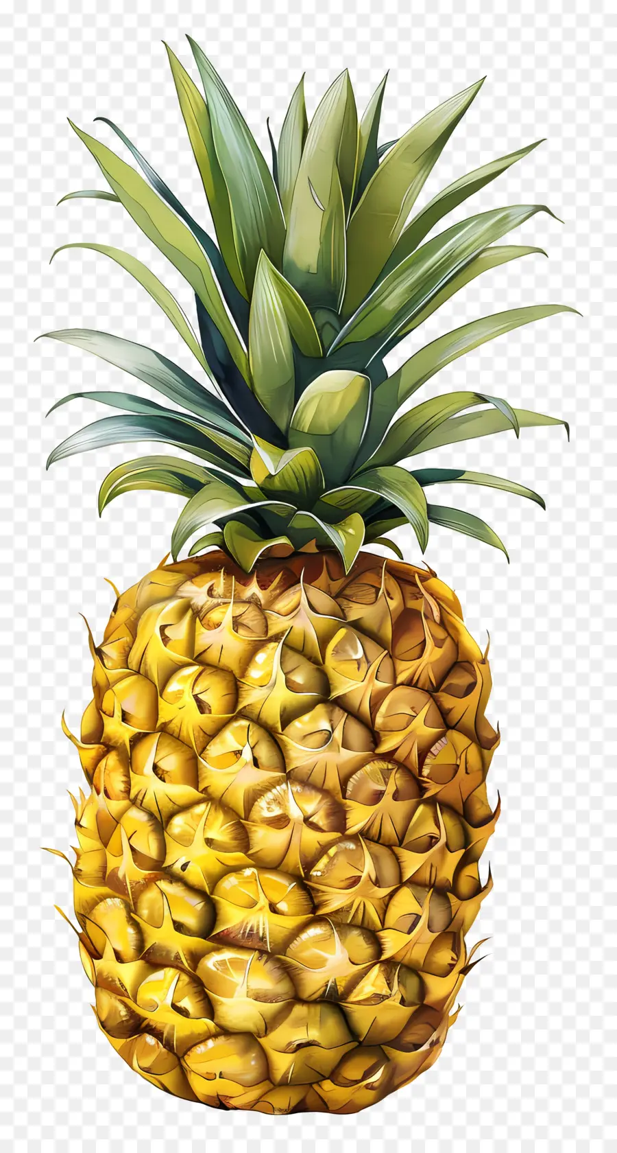 Ananas，Ananas Boyası PNG