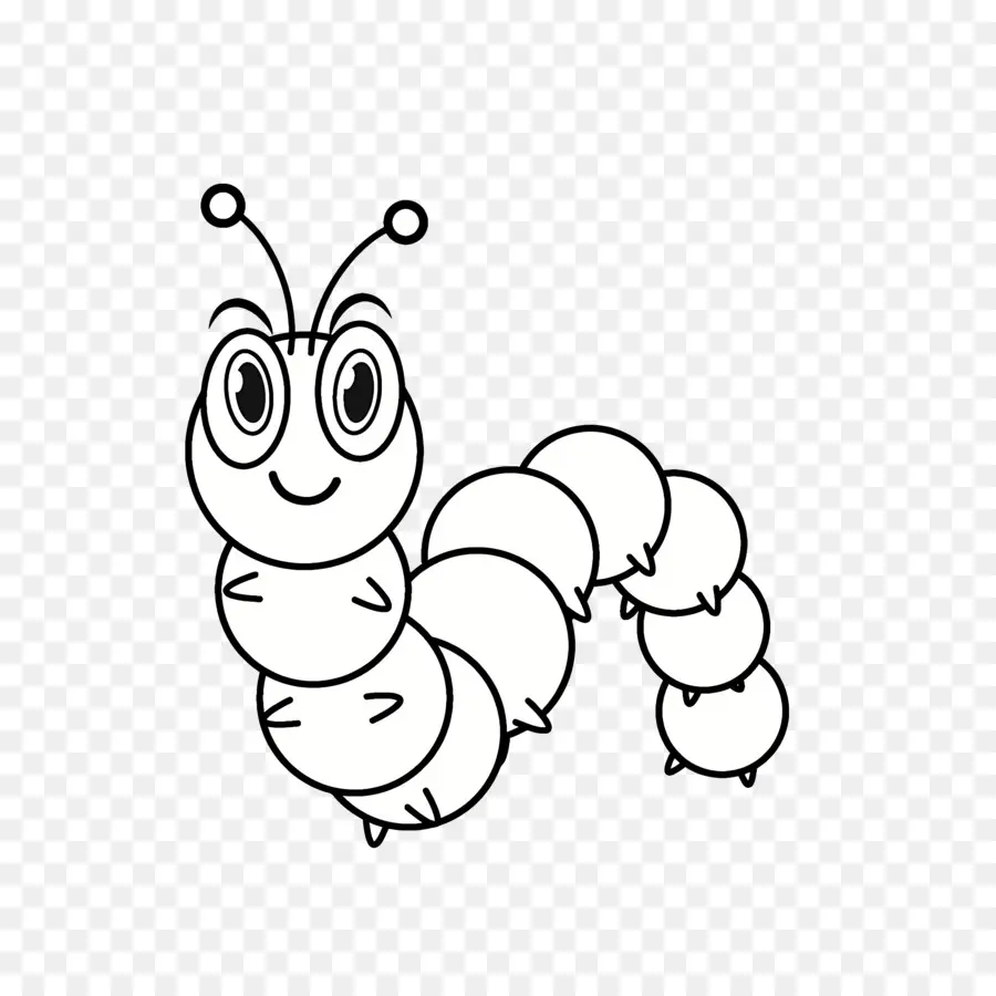 Karikatür Caterpillar，Tırtıl PNG