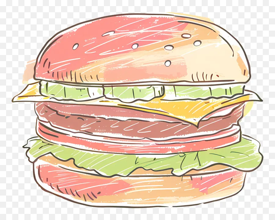 Hamburger，Cheeseburger PNG