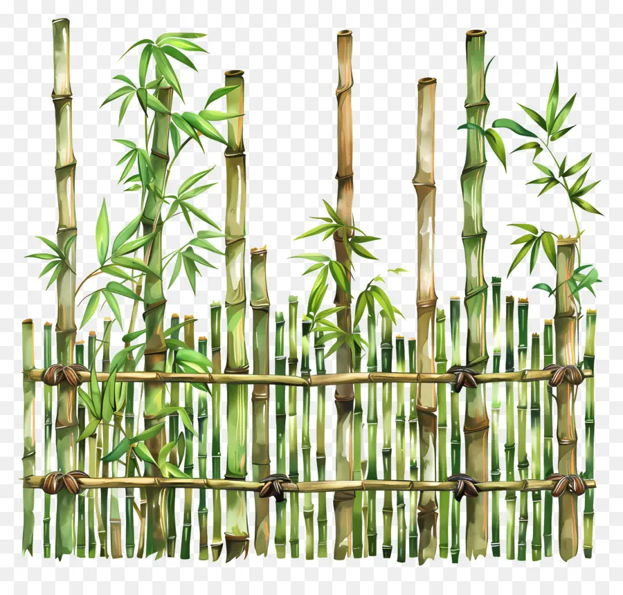 Bambu çit，Bambu PNG