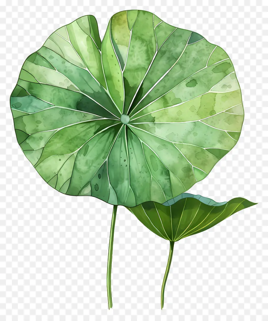 Lotus Yaprağı，Su Damlacık PNG