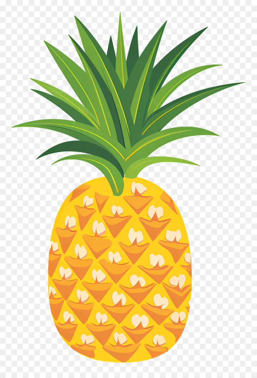 Ananas，Renkli Ananas PNG