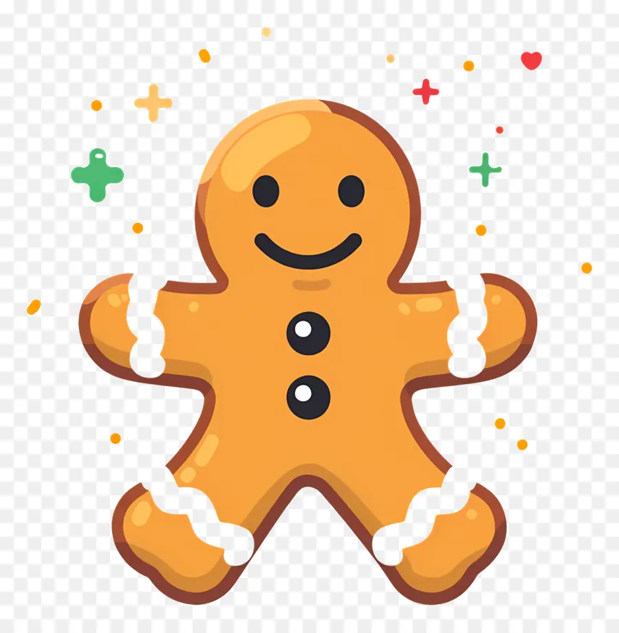 Gingerbread Adam，Karikatür PNG