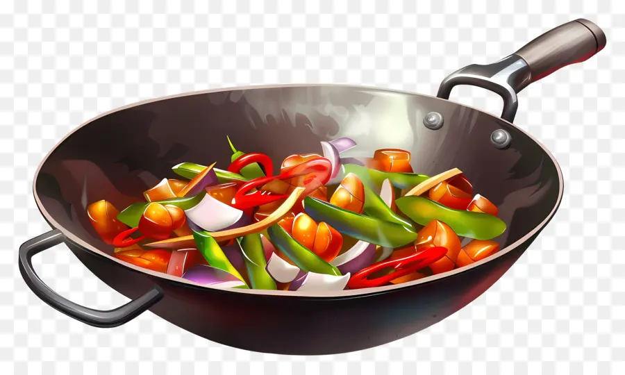 Wok，Metal Pot PNG