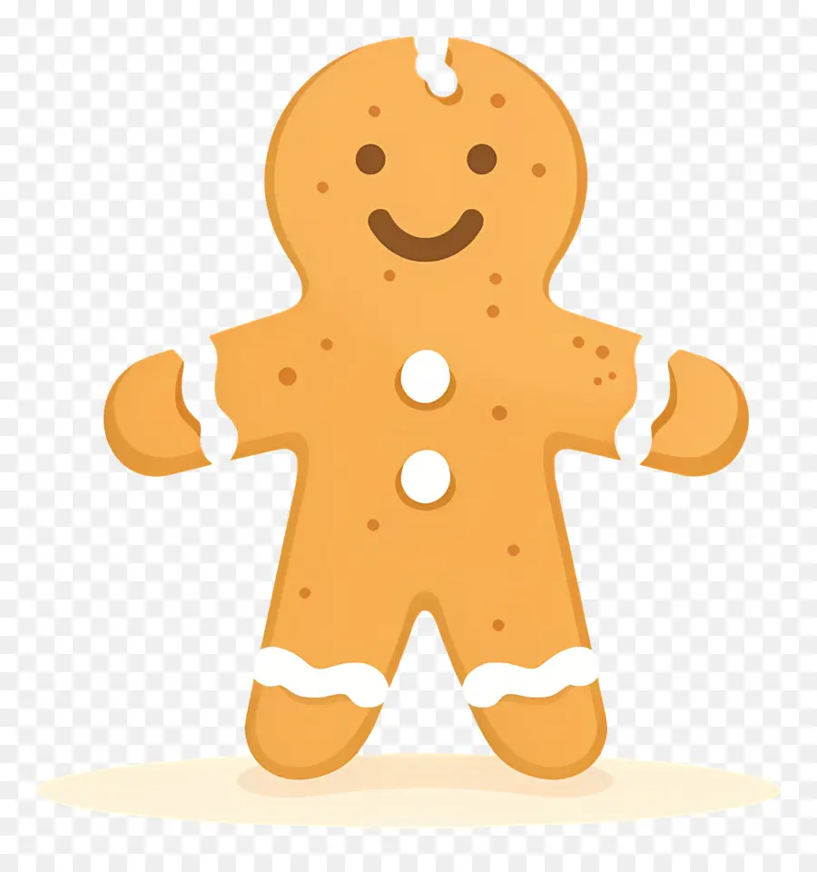 Gingerbread Adam，çizgi Film Karakteri PNG