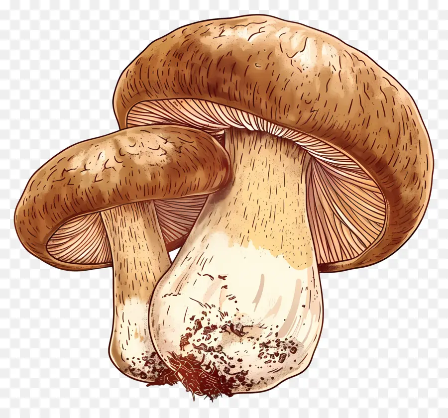 Porcini Mantar，Dev Mantar PNG