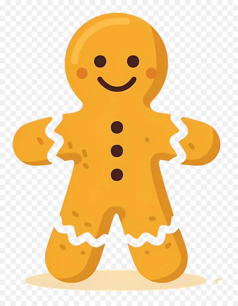 Gingerbread Adam，çizgi Film Karakteri PNG