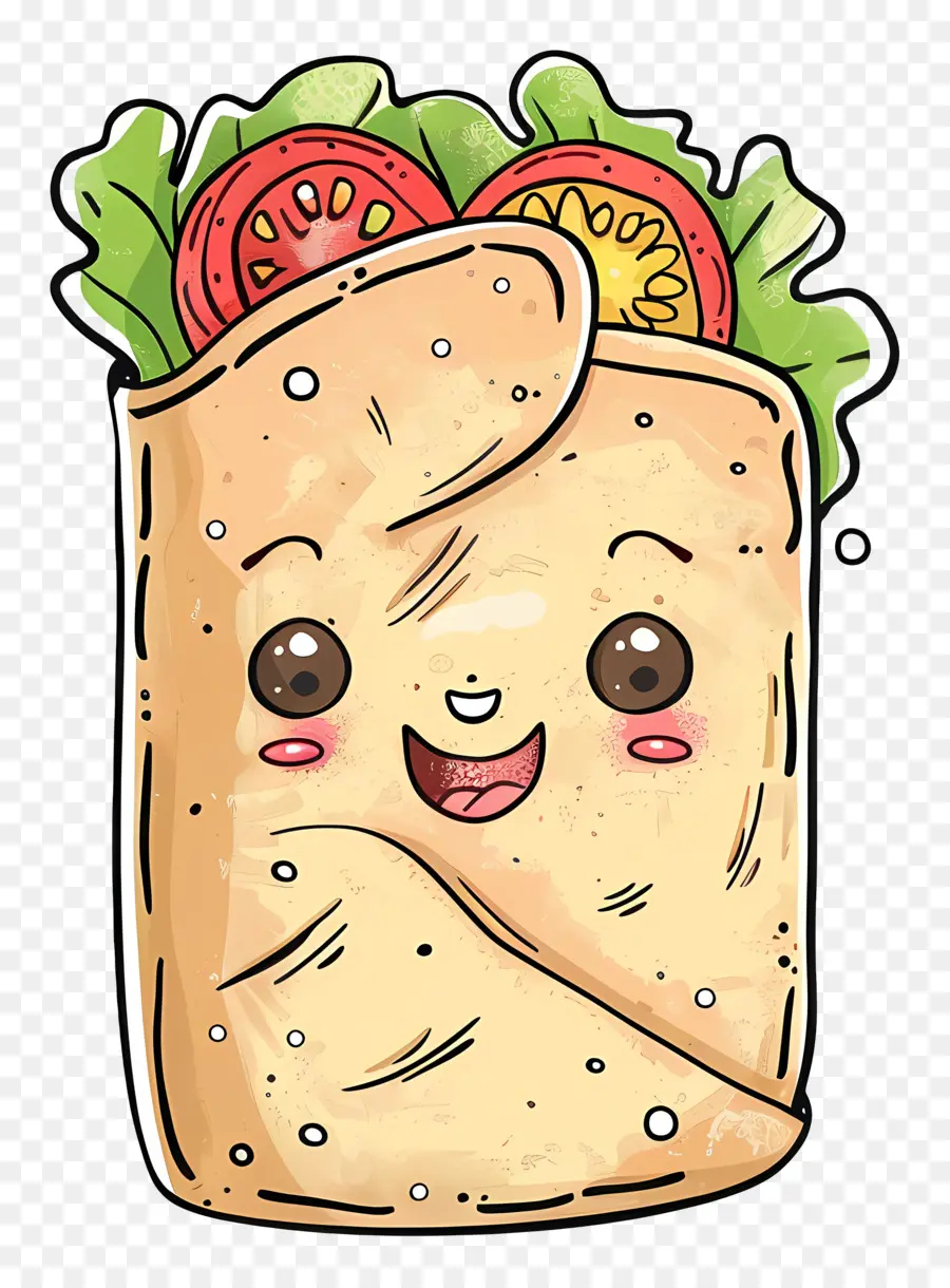 Burrito，Sevimli Burrito PNG