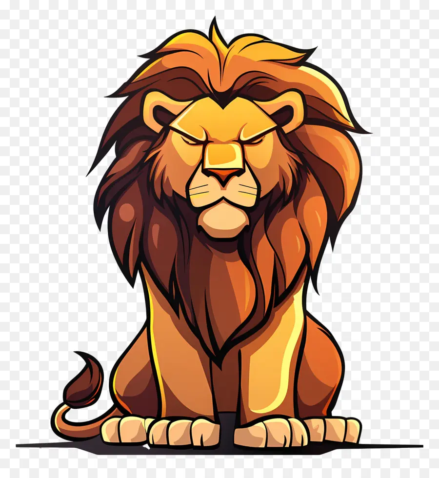 Aslan，Karikatür Aslan PNG