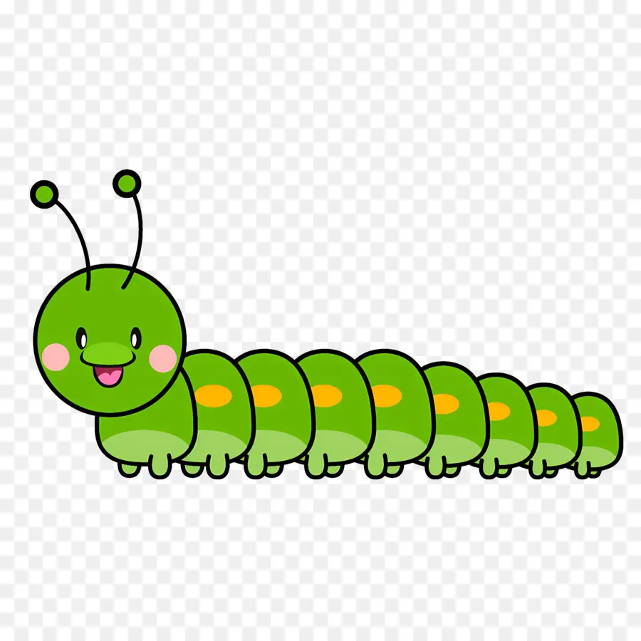 Karikatür Caterpillar，Tırtıl PNG