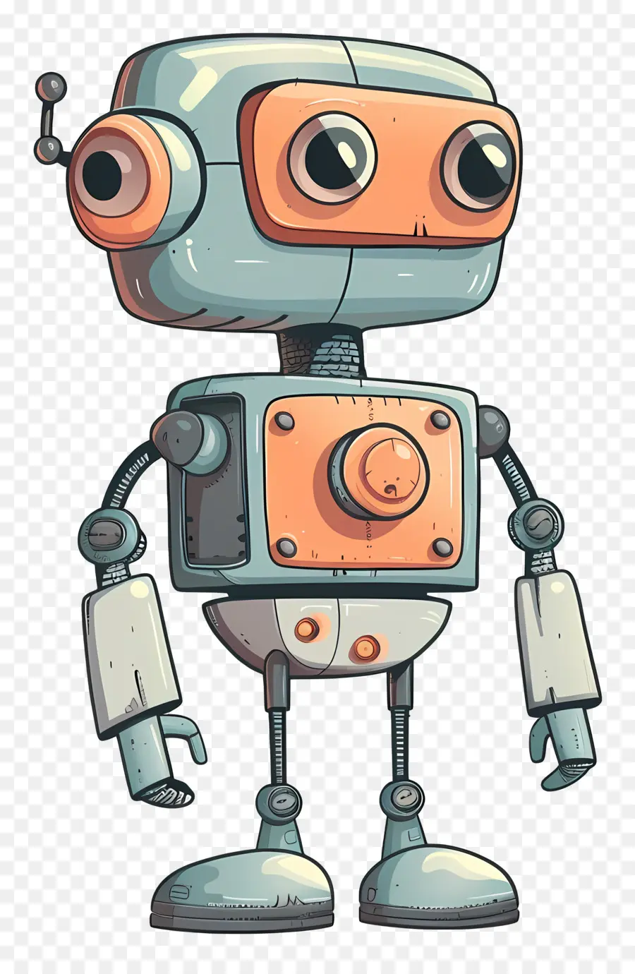 Robot，Karikatür Robot PNG