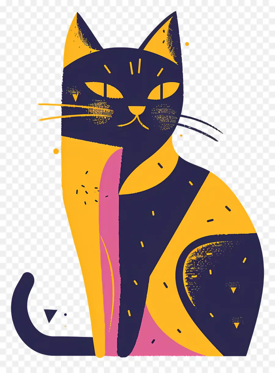 Karikatür Kedi，Kedi PNG