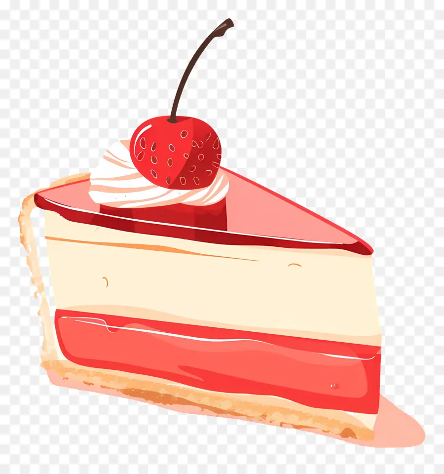 Peynirli Kek，Vişneli Cheesecake PNG