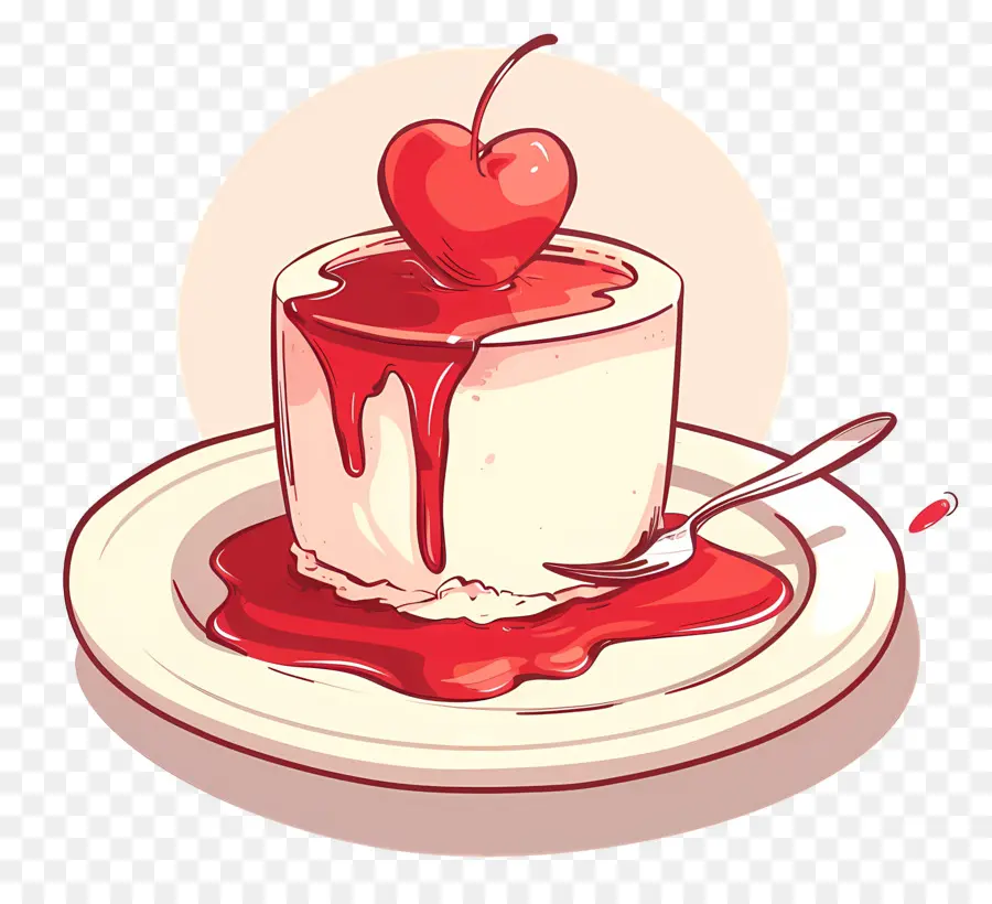 Panna Cotta，çikolatalı Kek PNG