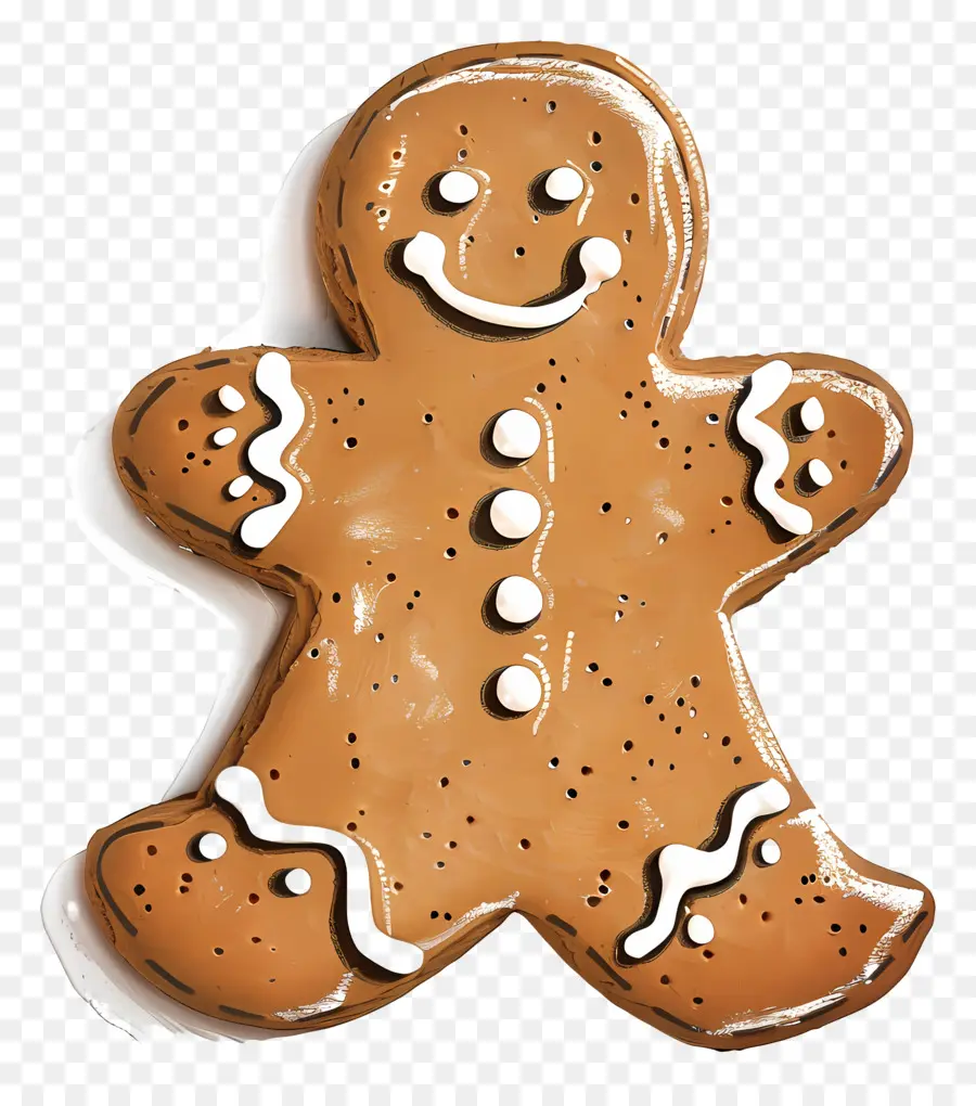 Noel Gingerbread，Gingerbread Adam PNG