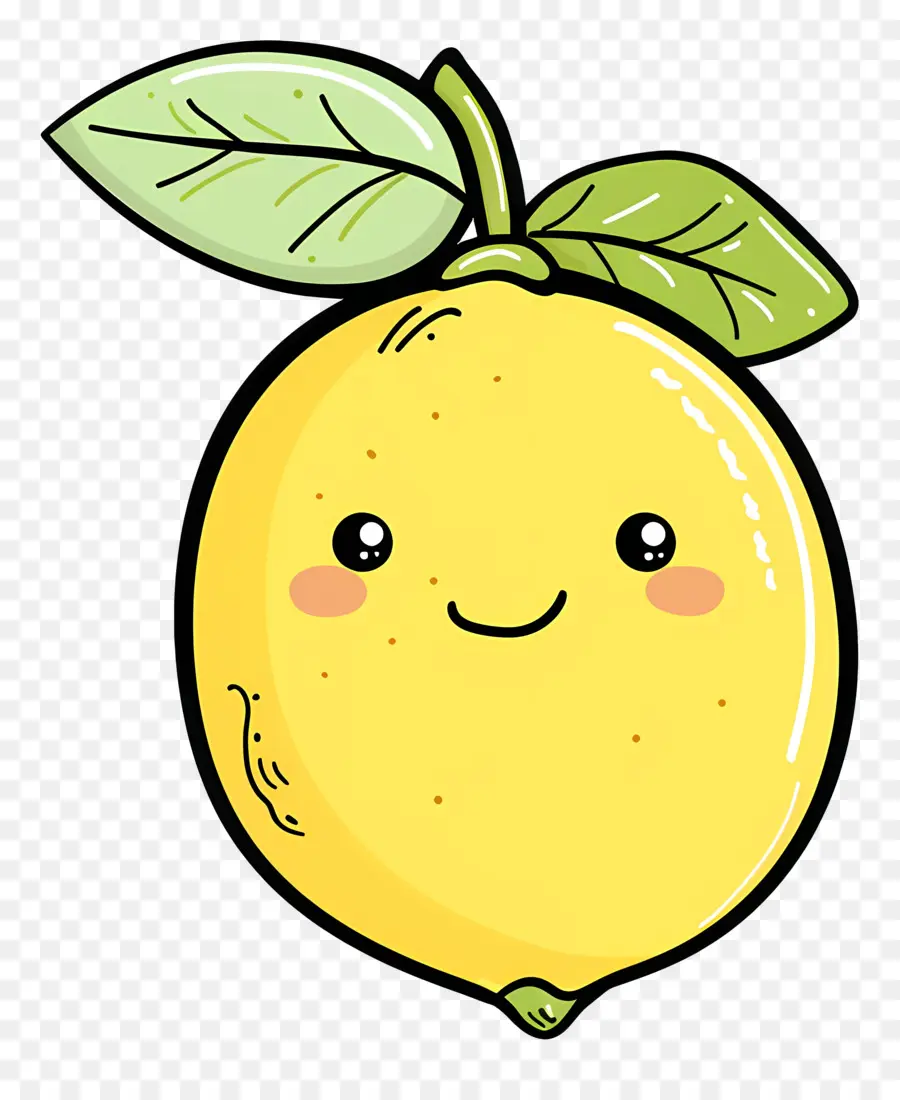 Karalama Limon，Sevimli Limon PNG