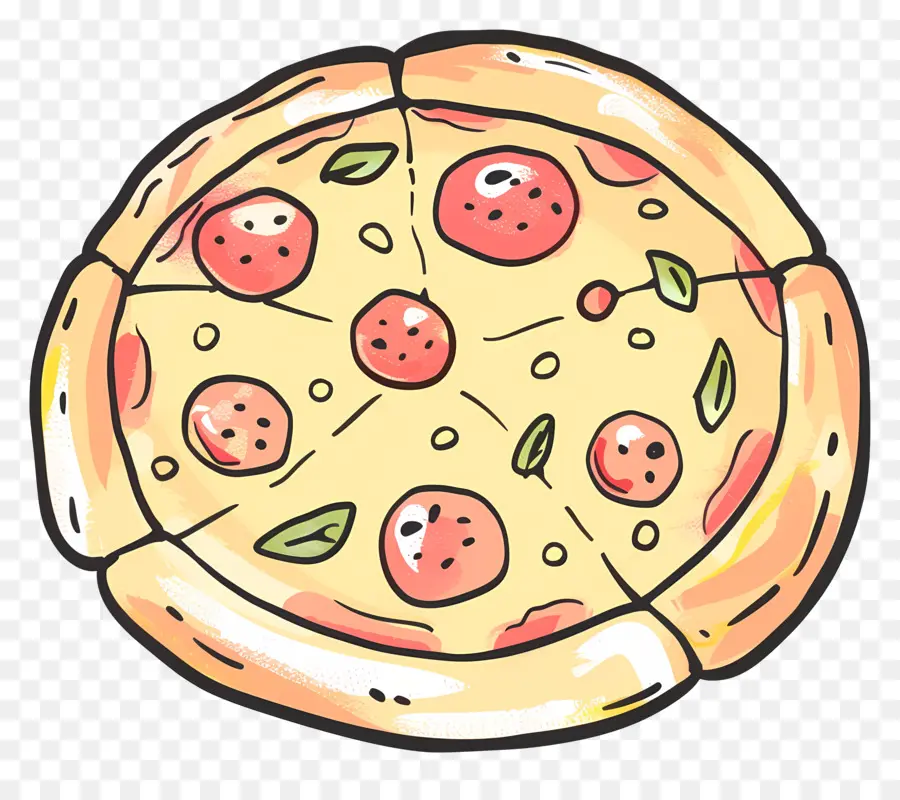 Doodle Pizza，Pizza PNG