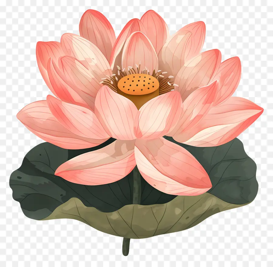 Lotus çiçeği，Suluboya Resim PNG