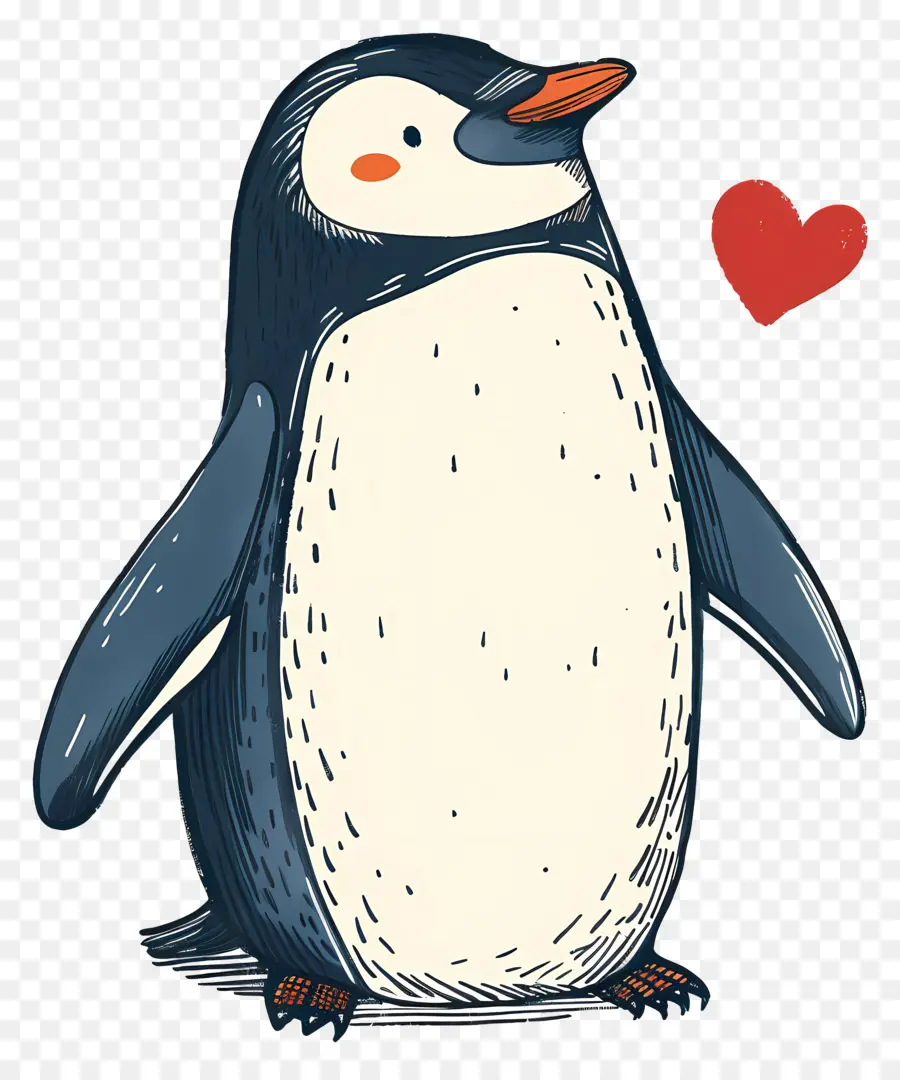 Karikatür Penguen，Penguen PNG