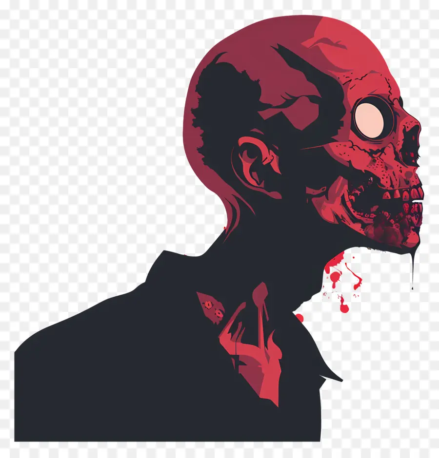 Zombi，Siluet PNG