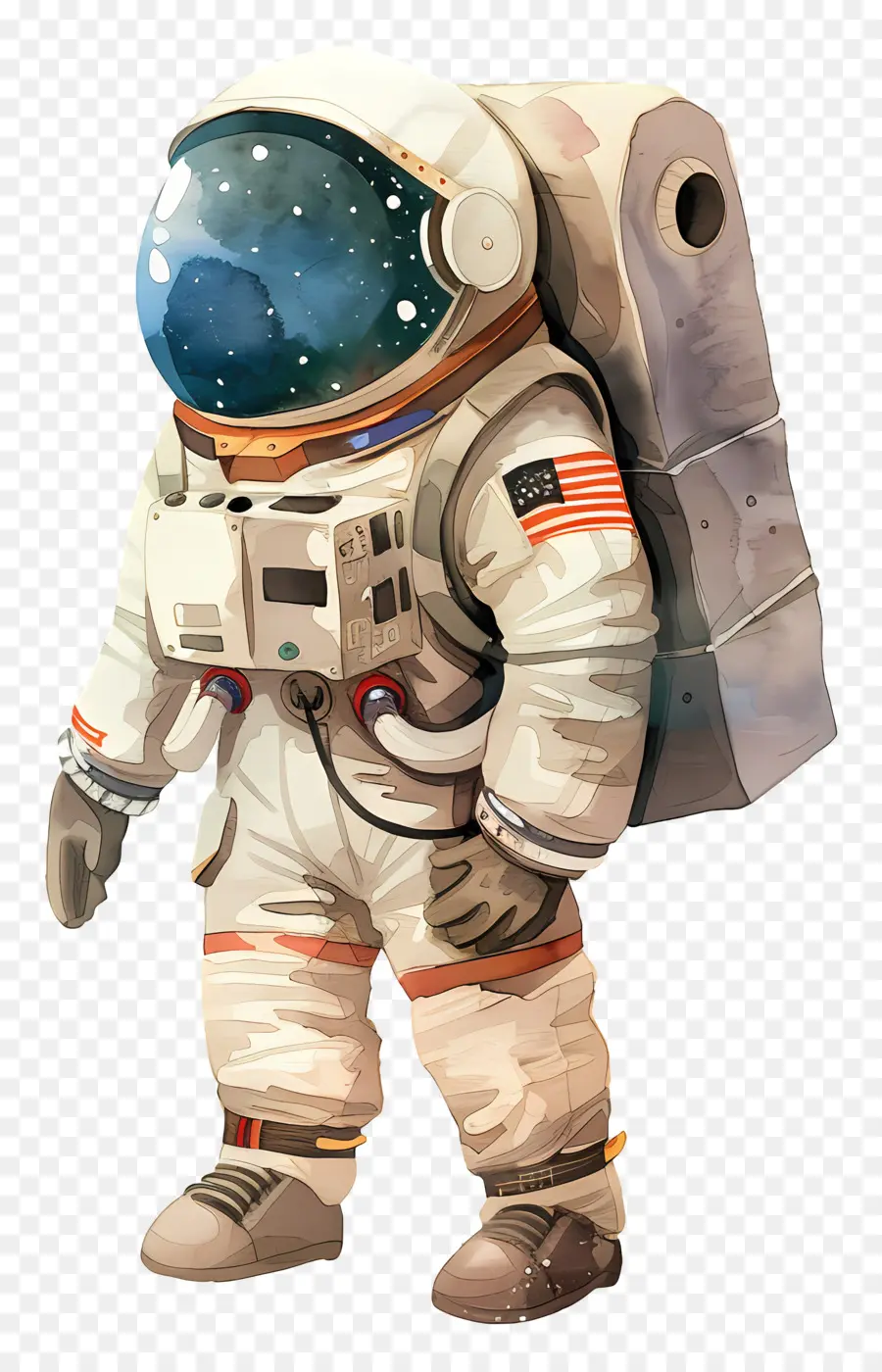 Karikatür Astronot，Astronot PNG