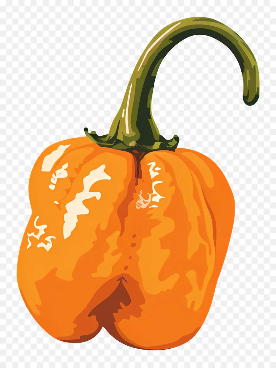 Habanero Biberi，Turuncu Biber PNG