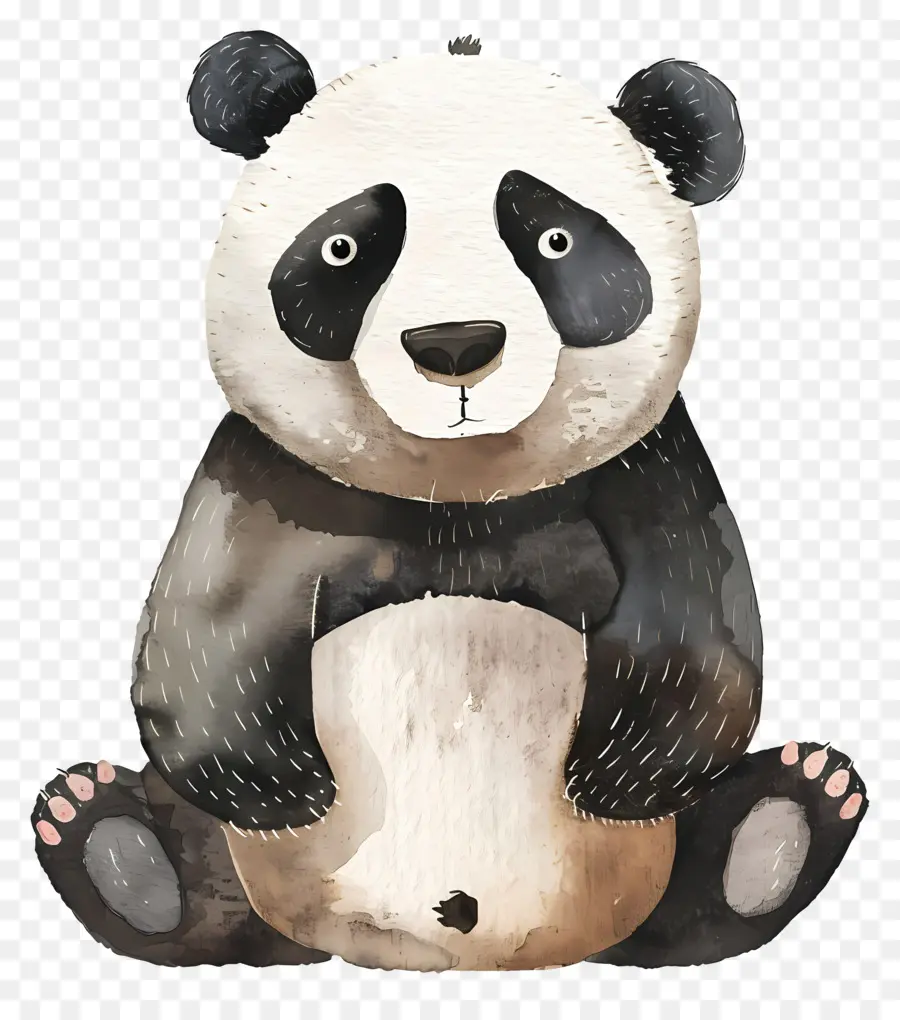 Karikatür Panda，Sevimli Panda PNG