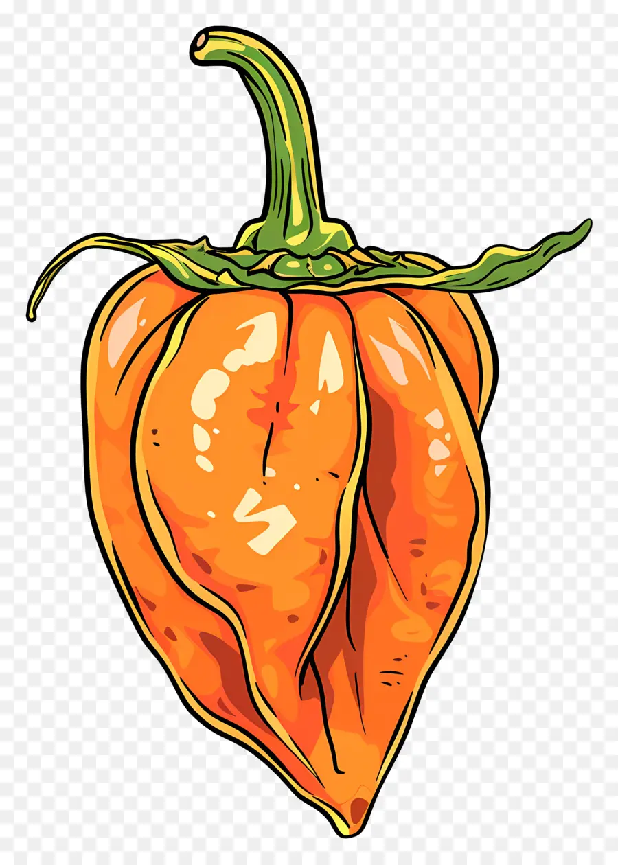 Habanero Biberi，Dolmalık Biber PNG