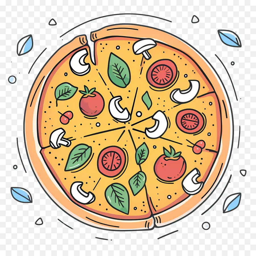 Karalama Pizzası，Pizza PNG