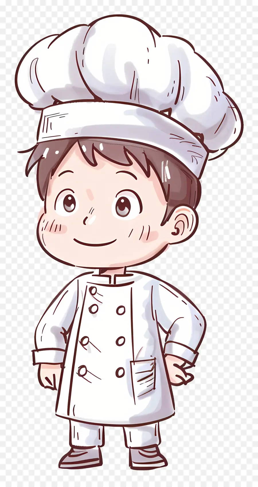 Doodle Chef，Şef PNG