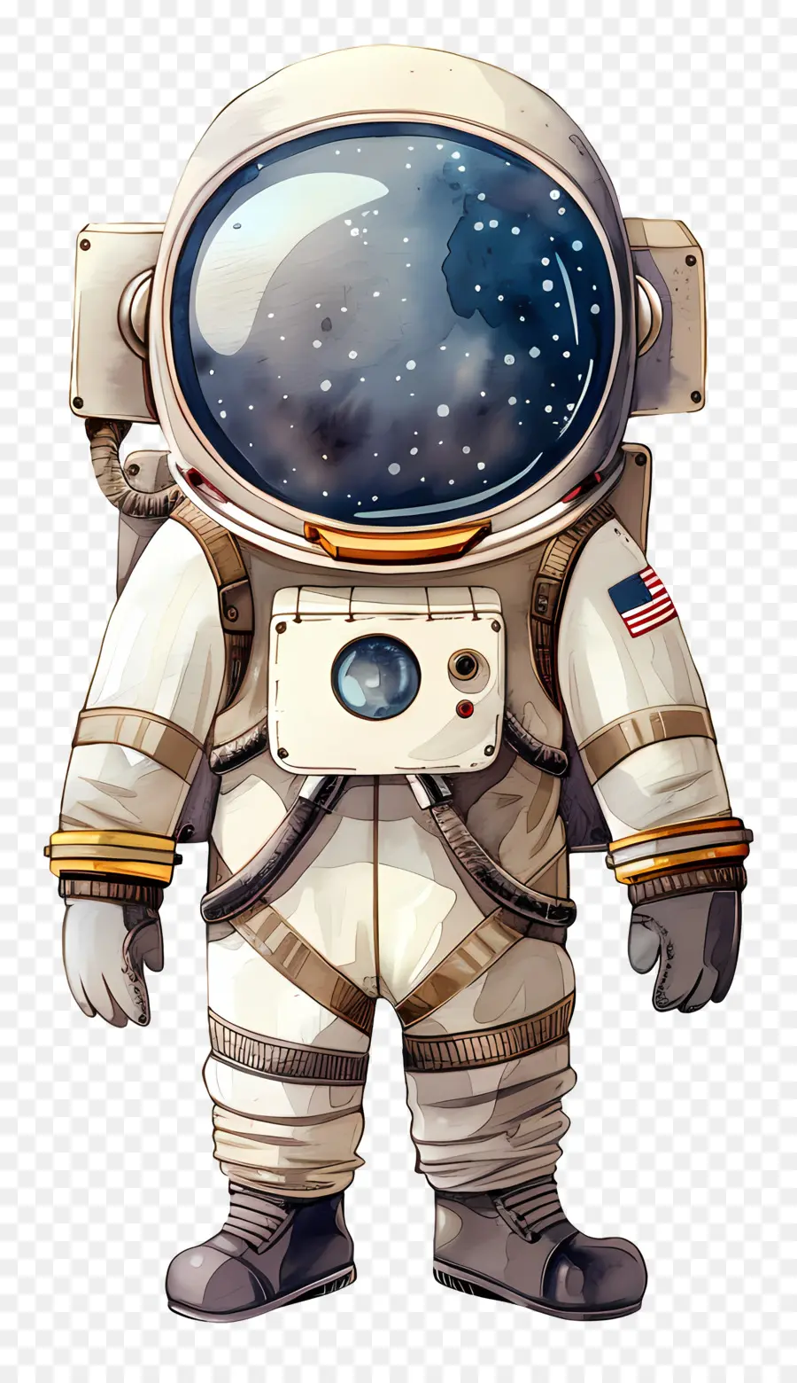 Karikatür Astronot，Astronot PNG