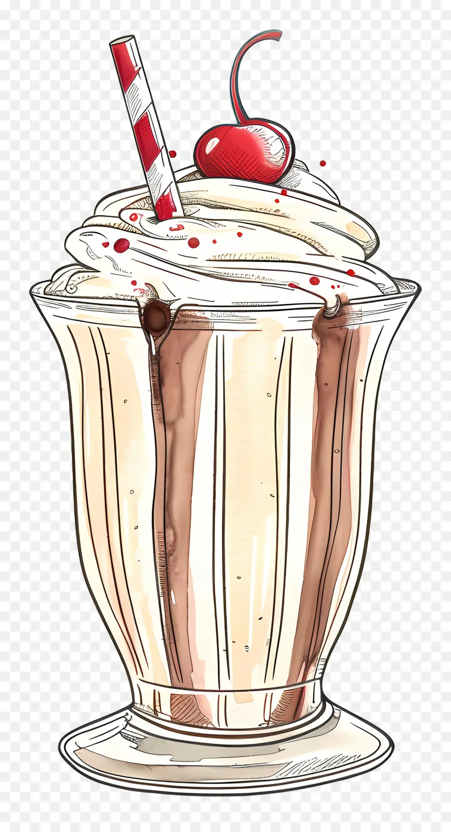 Milkshake Fincan，Dondurma PNG