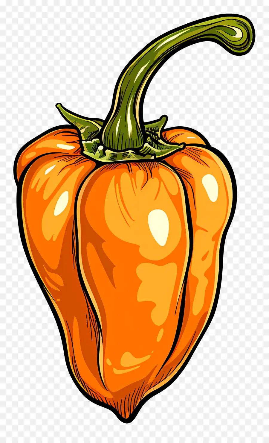 Habanero Biberi，Portakal Biber PNG