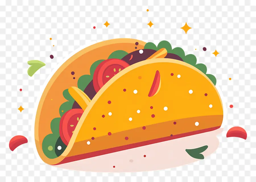 Taco，Gıda PNG