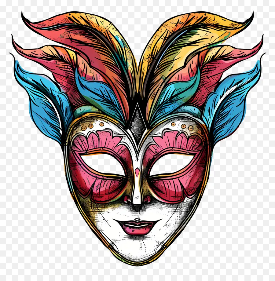 Maske，Renkli Maske PNG