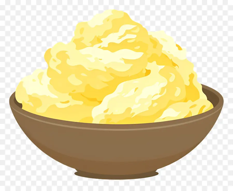 Patates Püresi，Kremsi Doku PNG