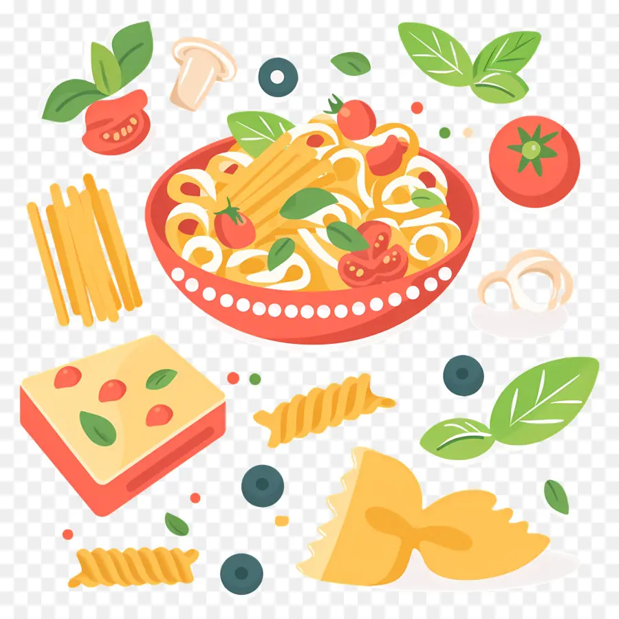 Makarna，Spagetti PNG