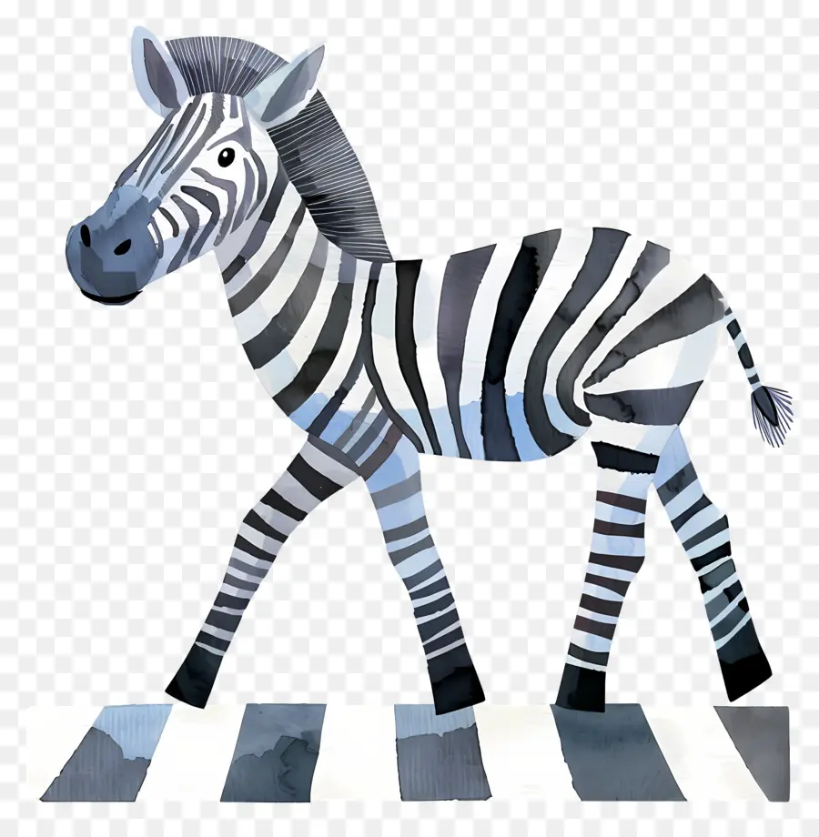 Zebra，Suluboya Resim PNG