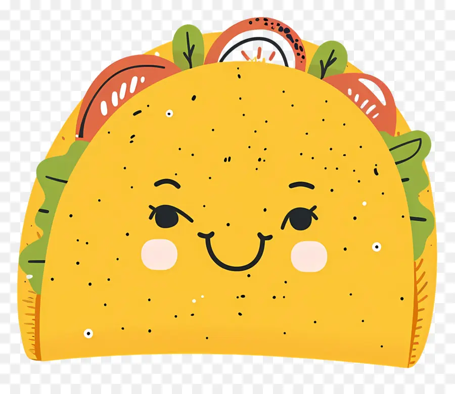 Taco，Gülümseyen Taco PNG