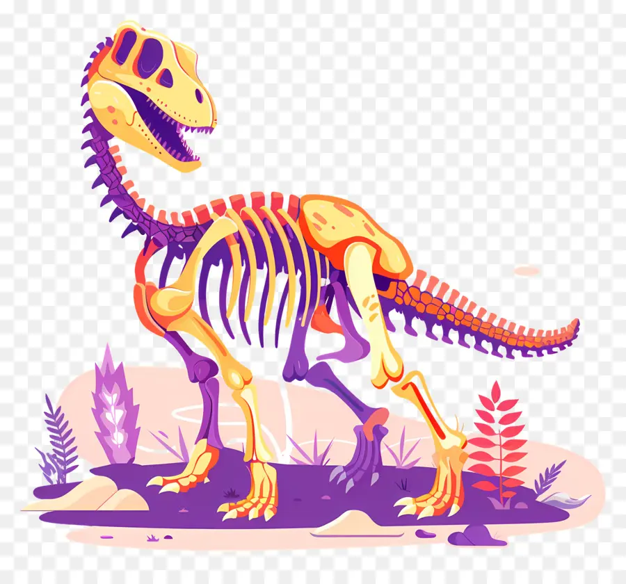 Dinozor Iskeleti，Dinozor İskeleti PNG